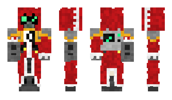 Minecraft skin Sakhan