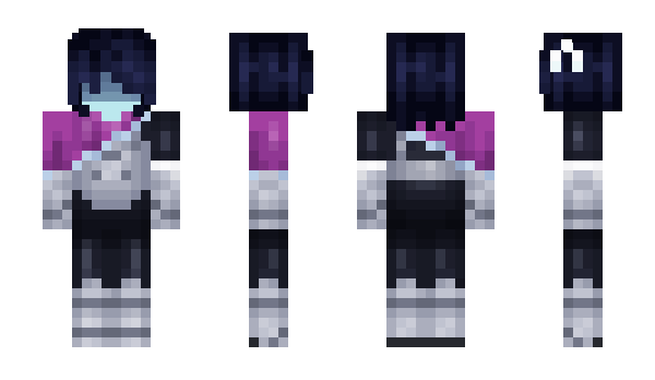 Minecraft skin Glimmericious