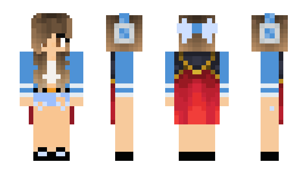 Minecraft skin GalCreator