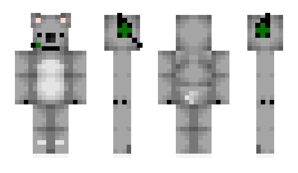 Minecraft skin kokobear
