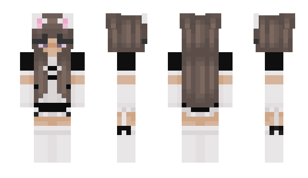 Minecraft skin CloverlucyMC