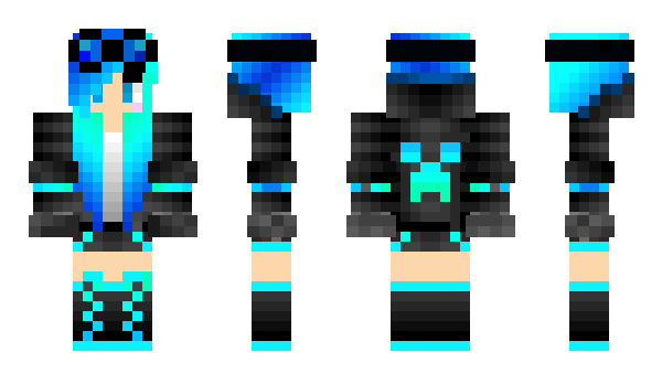 Minecraft skin CDarkheartYT