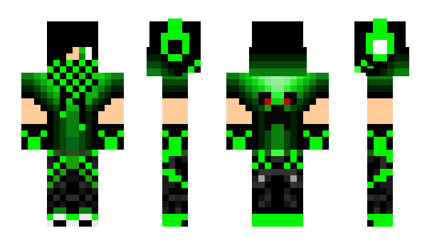 Minecraft skin demonvs5