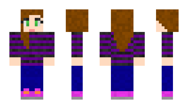 Minecraft skin purgirl