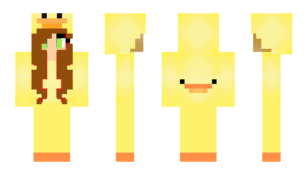 Minecraft skin Duckye