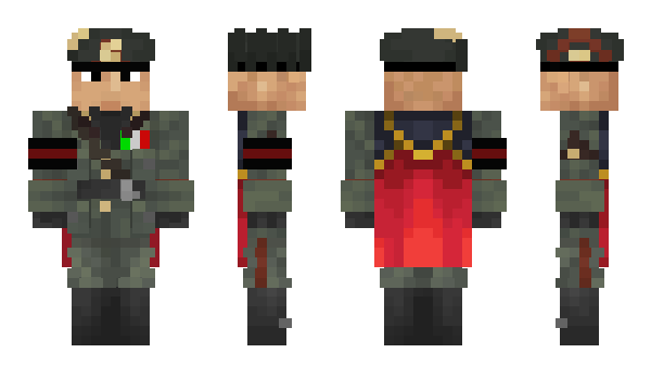 Minecraft скин по нику IlDuceItaliano