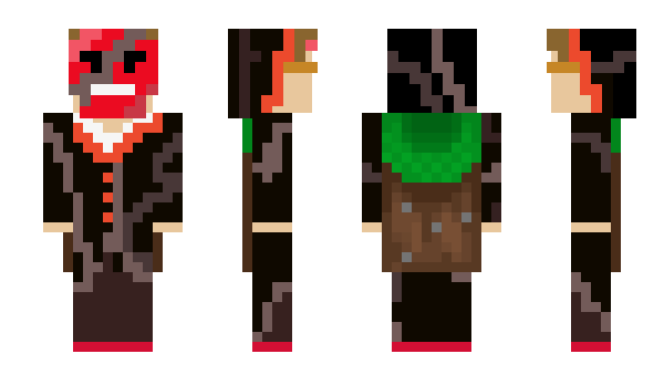 Minecraft скин по нику RedHacker