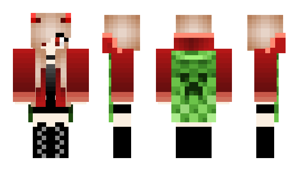 Minecraft skin Caramel_Girl