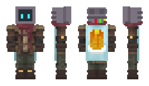 Minecraft скін по ніку aFraggle