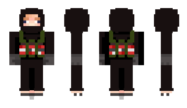 Minecraft skin m4h