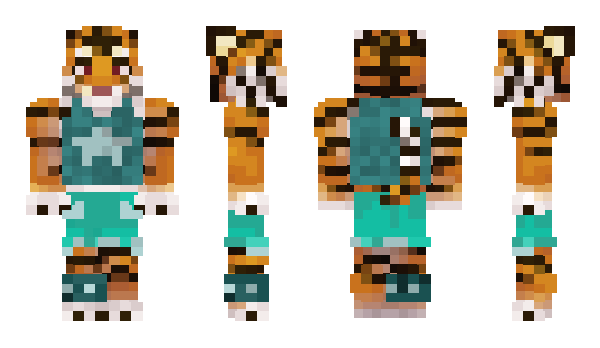 Minecraft skin _The_Tiger