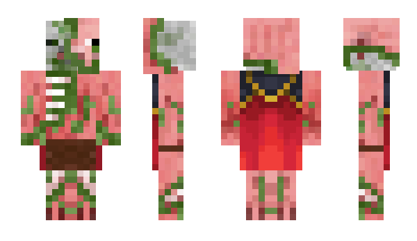 Minecraft skin Ruganyka