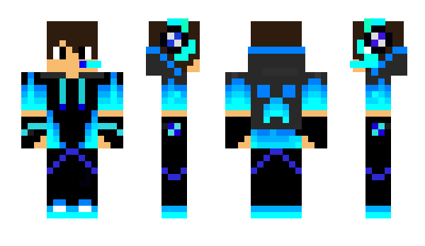 Minecraft skin BluePlayer