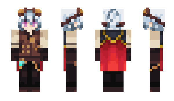 Minecraft skin Lunaria_Var
