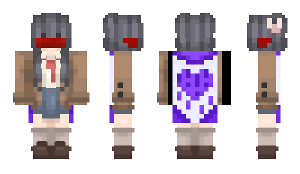 Minecraft скин по нику Pikachu809