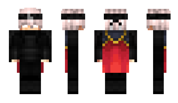 Minecraft skin shadowface