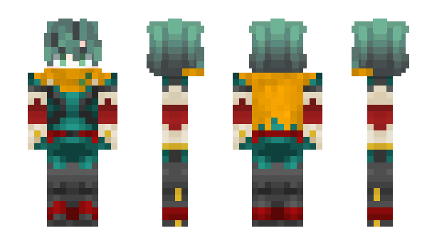 Minecraft skin MIDORIYAs