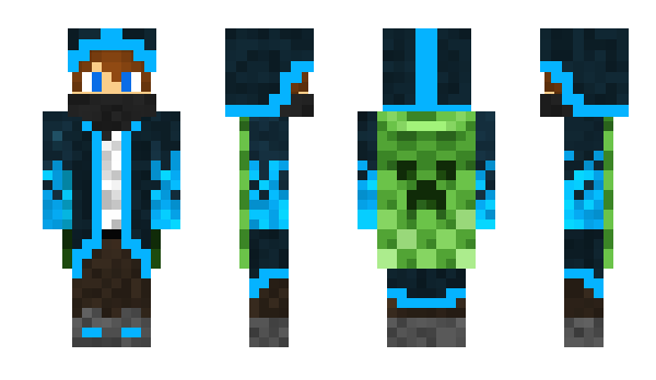 Minecraft skin Krepes