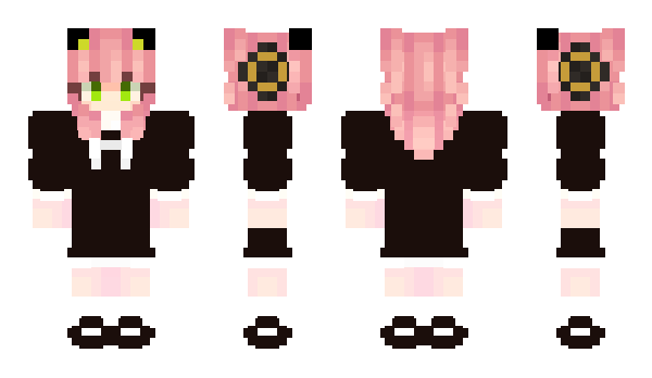 Minecraft skin Anya1977