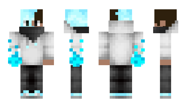 Minecraft skin FrostePvP