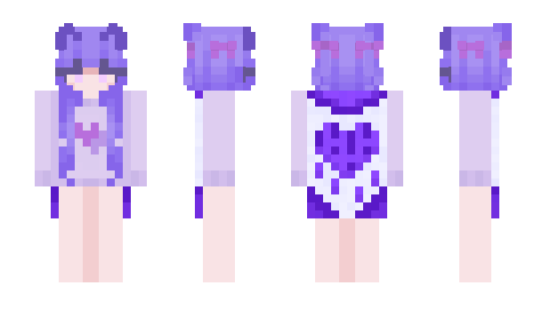 Minecraft skin Louliviaishere