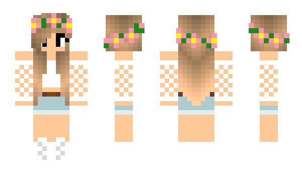 Minecraft skin MeganXoX