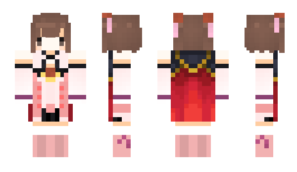 Minecraft skin AngelRabbit