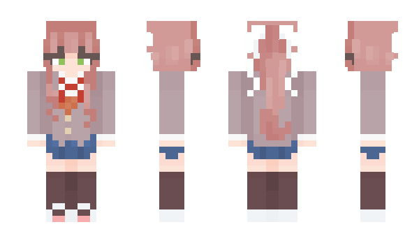 Minecraft скин по нику FlamingRose22