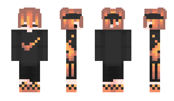 Minecraft skin Kratos_YT