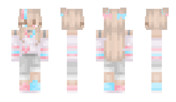 Minecraft skin Luna_Noire