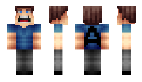 Minecraft skin iMedium