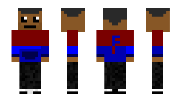 Minecraft skin uziF