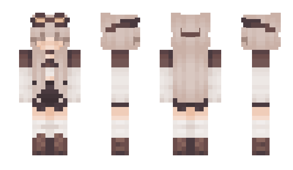 Minecraft skin BedwarsTryhardGL