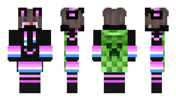 Minecraft скин по нику AriFemboy