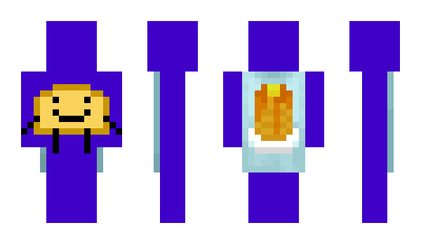 Minecraft skin ToastBeFair