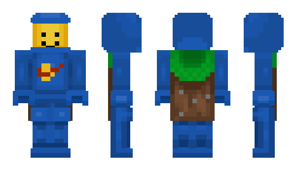 Minecraft скін по ніку Classic_Spaceman
