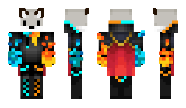 Minecraft skin fire188