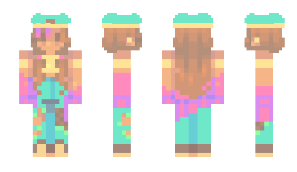 Minecraft skin biglesbian