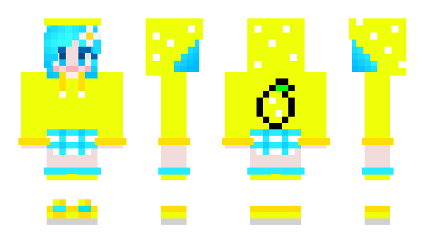 Minecraft skin pikomins1