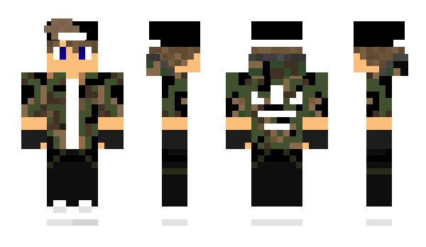 Minecraft skin Moraj