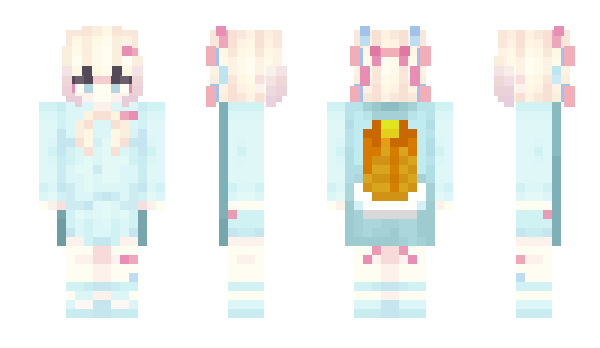 Minecraft skin MaidOfFire