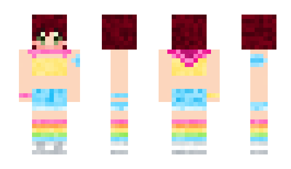 Minecraft skin Fluffeep