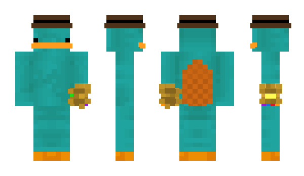 Minecraft skin OrangeJuxce