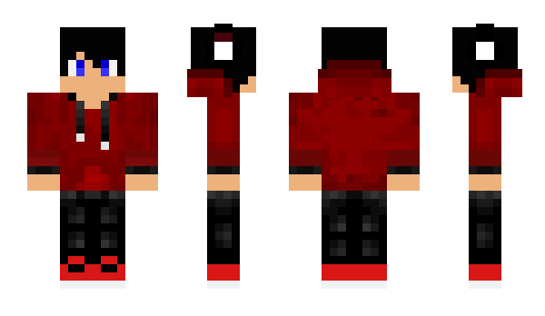 Minecraft skin redboy879