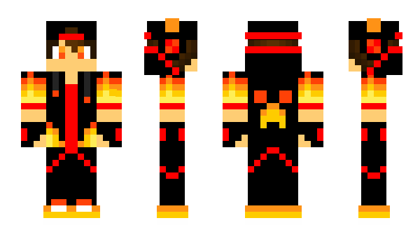 Minecraft skin Scorch30