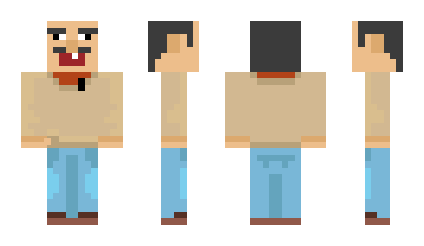 Minecraft skin Mantega