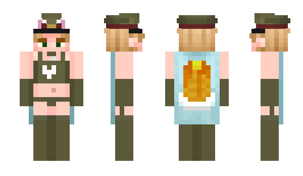 Minecraft skin FemIIuoneR