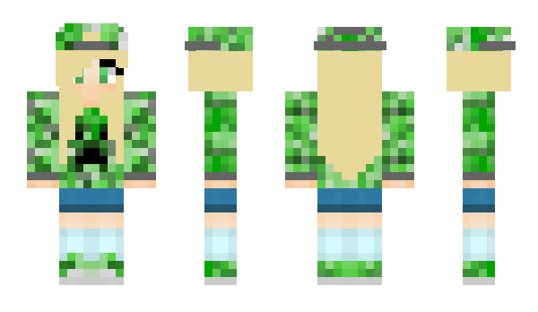 Minecraft skin Zaykina