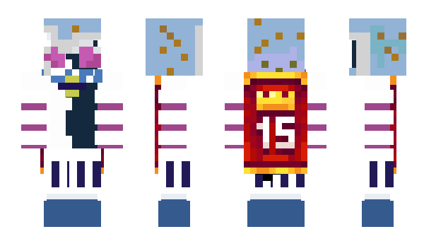 Minecraft скин по нику Supersans126