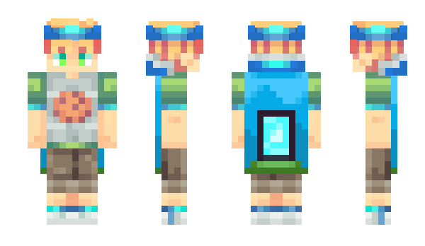 Minecraft skin K1vix